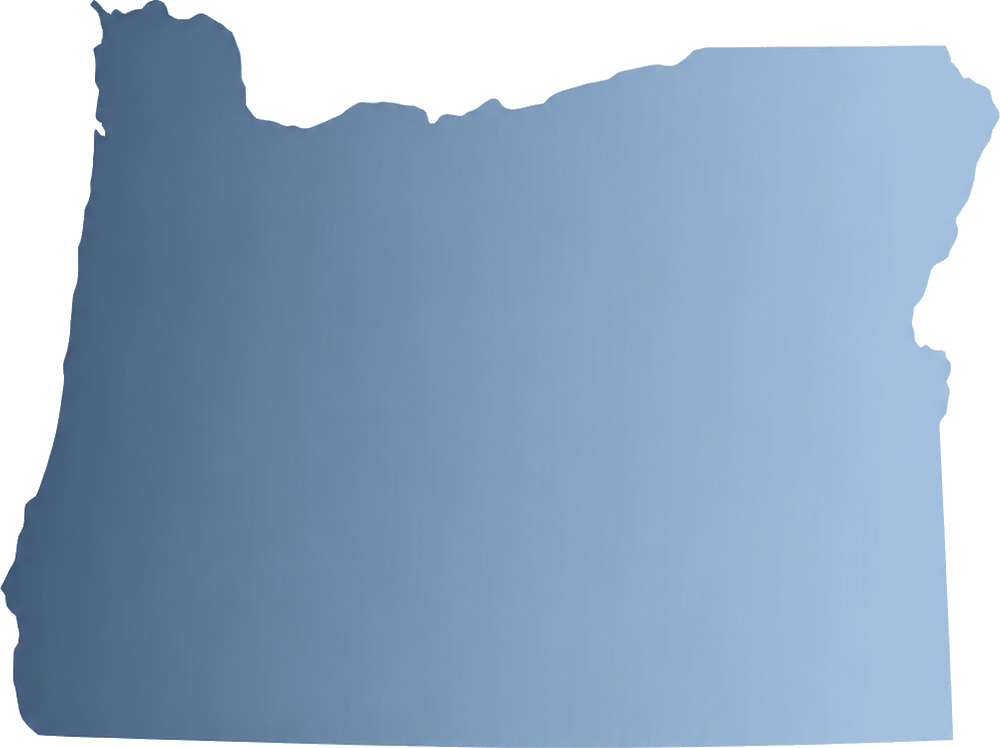 Oregon silhouette