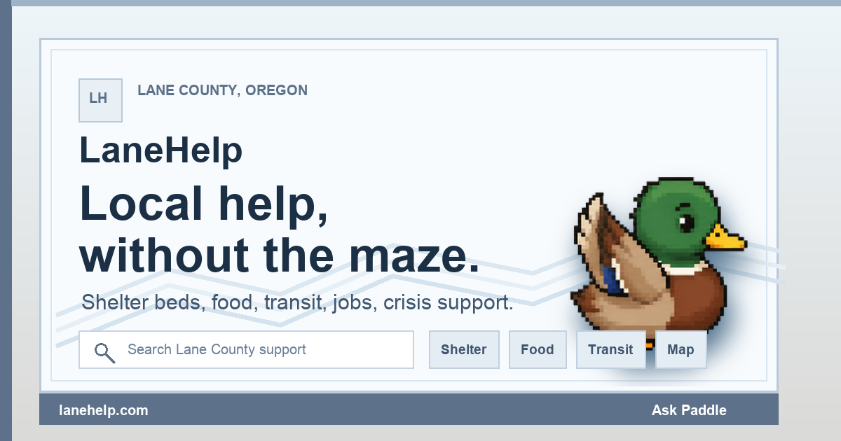 Sheldon Community Center in Eugene, OR | LaneHelp